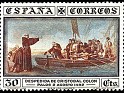 Spain - 1930 - America Discovery - 30 CTS - Multicolor - Spain, Discovery - Edifil 540 - Colon farewell Palos 02/08/1492 - 0